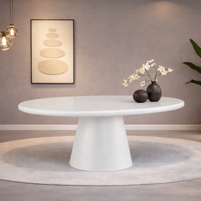 Eettafel MIRA Ø 130 cm Rond - Japandi