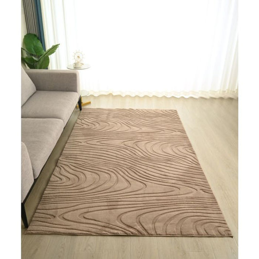 Vloerkleed Miro – Japandi Design – Bruin