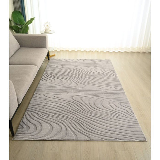 Vloerkleed Miro – Japandi Design – Grijs