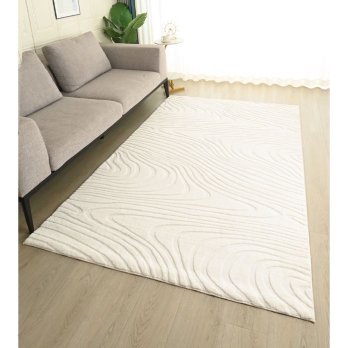 Vloerkleed Miro – Japandi Design – Crème