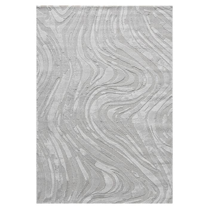 Vloerkleed Varo – Japandi Design – Licht Grijs