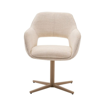 Eetkamerstoel Kira Beige – Draaibaar