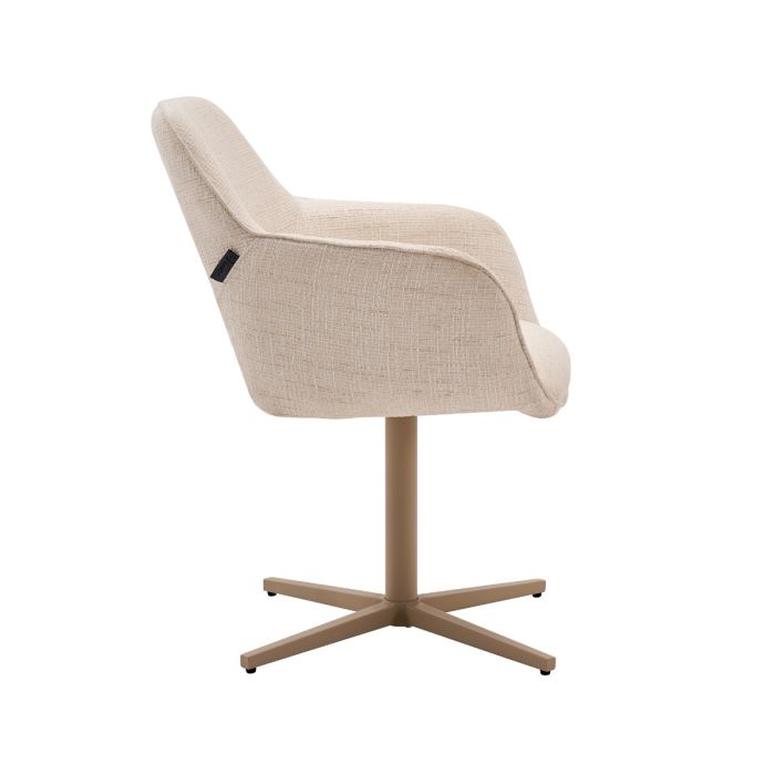 Eetkamerstoel Kira Beige – Draaibaar