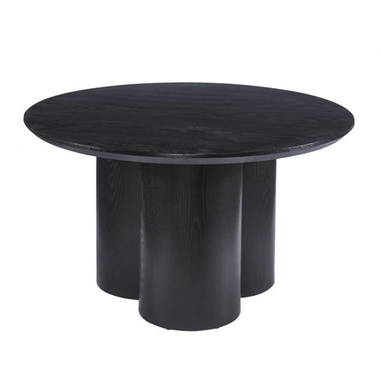 Eettafel Emi Ø130 cm Japandi Collectie – Zwart