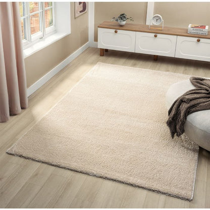 Vloerkleed Naro – Scandinavisch Hoogpolig –  Crème