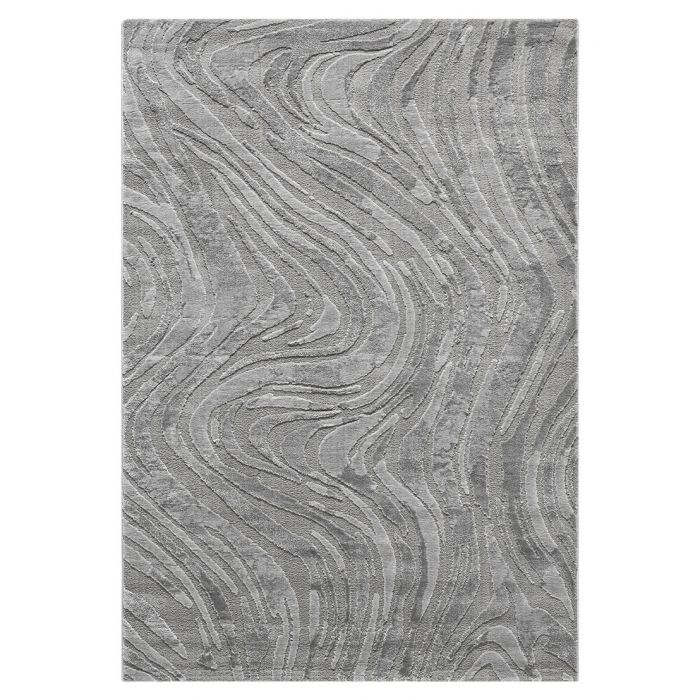 Vloerkleed Varo – Japandi Design – Grijs